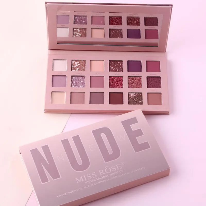 Miss Rose Nude Professional Eyeshadow Palette